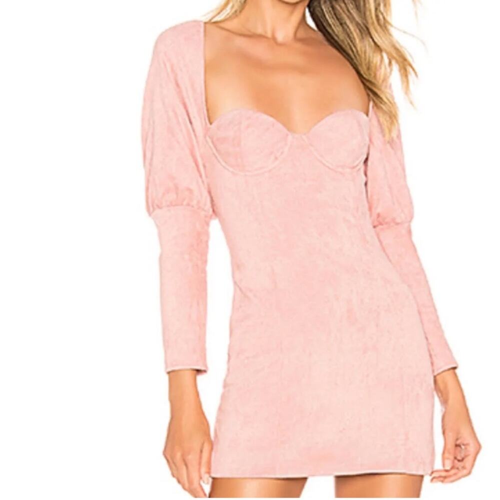 Majorelle Women’s Bria Mini Dress sz S Mauve Pink